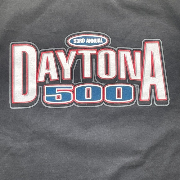 DAYTONA 500 2011 Two Sided EVENT LOGO T-SHIRT SIZE LARGE THE GREAT AMERICAN RACE - Picture 2 of 8